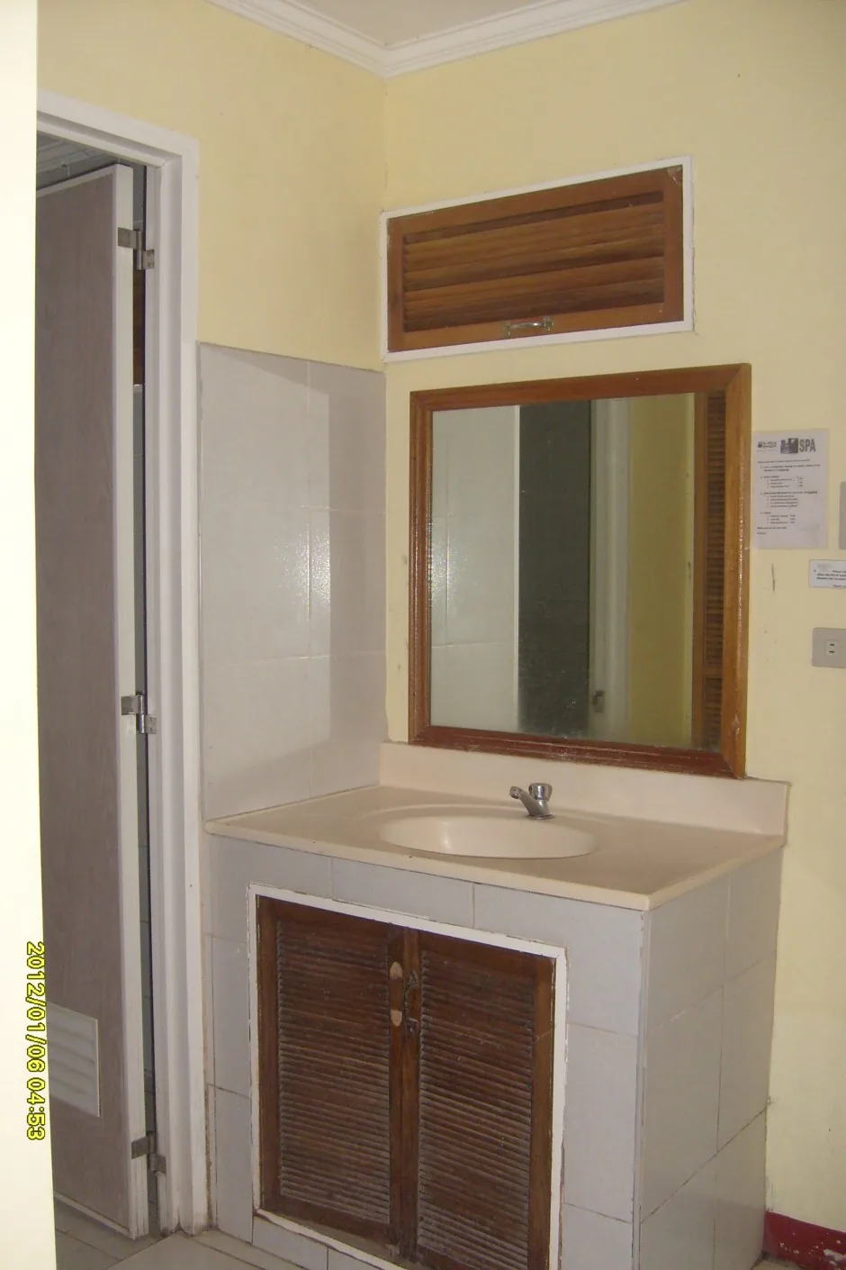 Historic guest-room entry